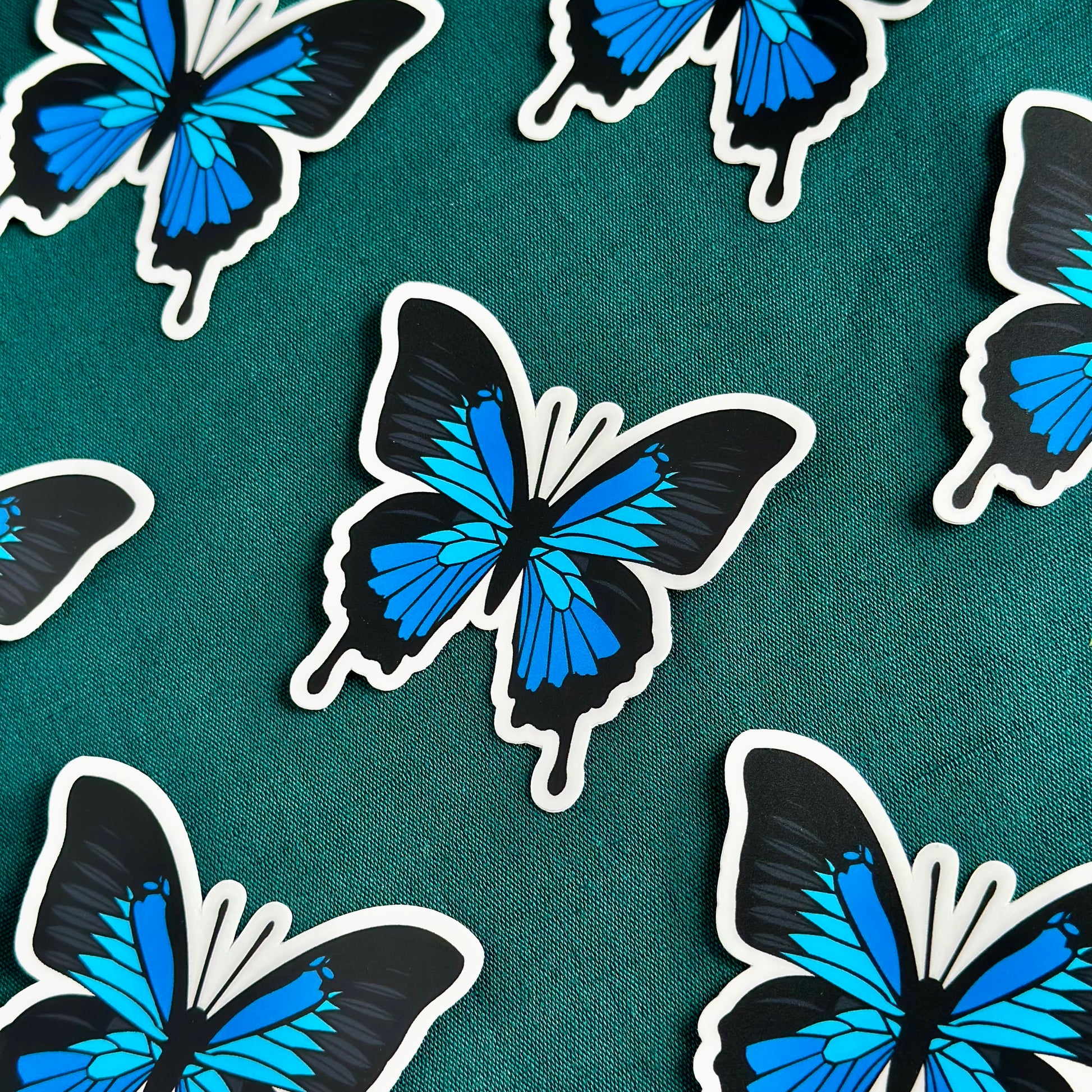 Ulysses Butterfly (Papilio ulysses) Sticker